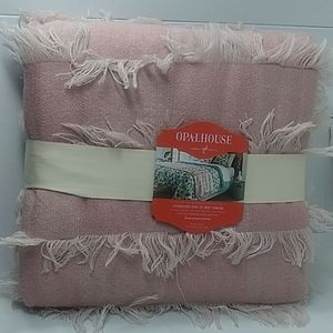 NEW OVERSIZED END OF BED THROW 55" X 80"